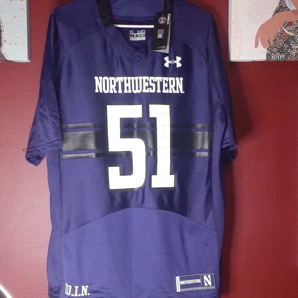Northwestern  football jersey